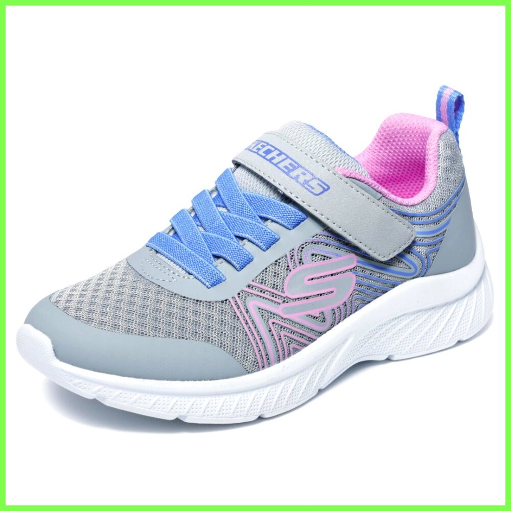 Lightweight Mesh Sneakers with Adjustable Strap for Active Kids